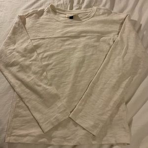 Universal Threads White Basic Sweater